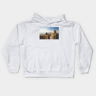 Blurry castle Kids Hoodie